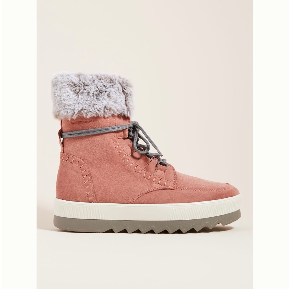 Suede Waterproof Winter Boot